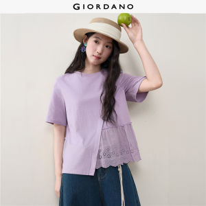 Giordano Women Women Pure Cotton T-Shirt Free Shipping 18326506