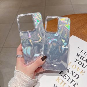 Case Waterry Gradient Silver Hologram INFINIX HOT 60 PRO /HOT 60 /HOT 60i /HOT 60 PRO PLUS /Hot 50 Pro/HOT 20S/HOT 20i/HOT 12/HOT 12i/HOT 12 PLAY/HOT 11/HOT 11S/HOT 10/HOT 10S/HOT 9/HOT 9 PLAY/HOT 8 (INDAH ACC)