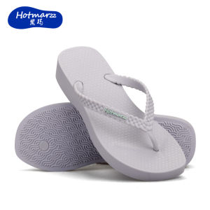 hotmarzz Ngựa Đen Dép xỏ ngón đế xuồng màu trơn dép cao gót chống trượt dùng cho ngoài trời giày đi biển có quai ngón chân dép đi trong nhà.