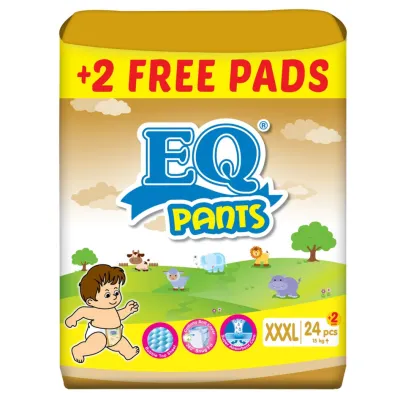 EQ Pants Big Pack XXXL (15kg up) - 24 pcs x 1 (24 pcs) - Diaper Pants