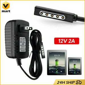Power Charger Adapter for Microsoft Surface 10.6 RT Tablet Charger US Plug Power Adapter Tablet Charger 12v 2a for Microsoft Surface 10.6 RT Windows 8 Tablet Battery Wall Tablet Charger 12V 2A Power Adapter 2000mA 24W Tablet PC for Microsoft Surface RT