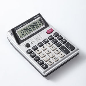 Desktop calculator double-sided screen office dedicated computer desktop financial accounting calculator