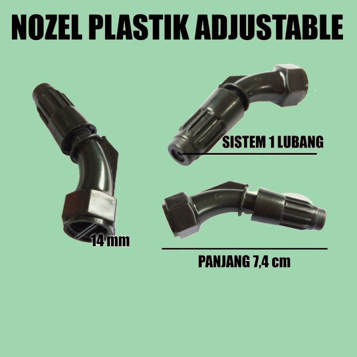 NOZZLE / NOZEL / SPUYER SPRAYER ELEKTRIK / KNAPSAK ADJUSTABLE | Lazada ...