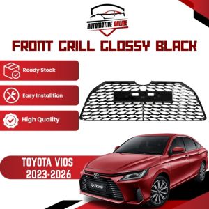 Toyota Vios Ativ AC100 2023-2026 Front Grill Lower Grill Honeycomb Mesh Exterior Decoration Accesssories