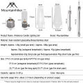 MOUNTAINHIKER Gas Lantern camping light Outdoor Propane butane Fuel Lights Camping Retro Decorative Ambience Gas Lamp For Camping Hiking Backpacking SZK1170. 