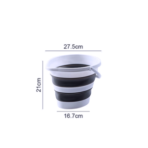 Lefang Collapsible Pail Bucket Portable Folding Water Container for Hiking Backpacking Camping and Outdoor Survival