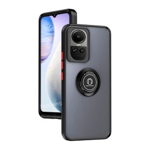 Casing For Oppo Reno 10 Pro + Reno10Pro+ Reno10ProPlus 5G 2023 Phone Case Ring Bracket Casing TPU Shockproof Protection Back Cover