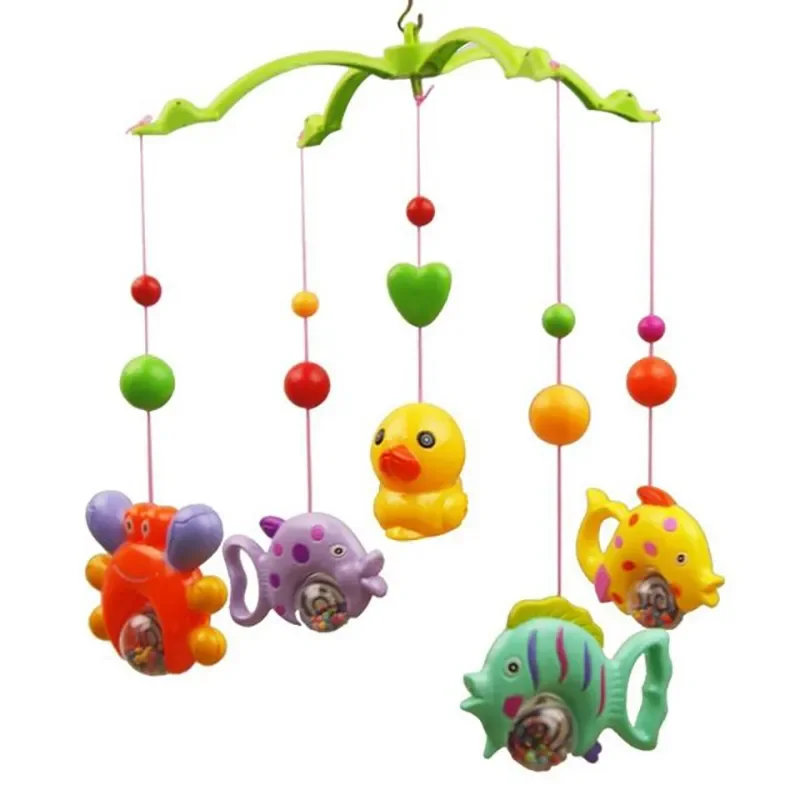 Baby toy sales hanging above crib