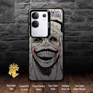 CASE VIVO Y29 4G Softcase HYBRID IMD PLATE POLYCARBONATE HOLOGRAM PREMIUM SO COOL SOLO LEVELING