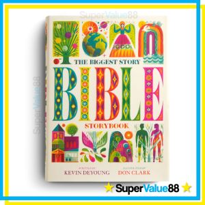 The Biggest Bible Storybook (Hardcover) - 104 Engaging Bible Stories With Vibrant Illustrations for Kids Educational Books for Children