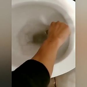 Pumice Toilet Brush Toilet Bowl Cleaner with Handle Bathroom Cleaning Tools Deep Decontamination Remove Dirt Stains