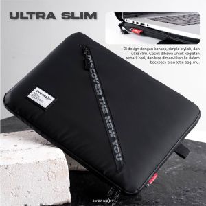 Tas soft case pelindung laptop size 14 dan 15.6 inch waterproof tas sarung laptop anti air tas softcase laptop asus acer dell hp samsung anti air terlaris kualitas distro tas jinjing laptop pria waterproof