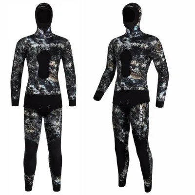 2026 New Hot DIVESTAR 3MM Open-cell Yamamoto Wetsuit Diving Set Mens Scuba Diving Suit Two-piece Spearfishing Suit Surfing Snorkeling Set Fishing Suit Free Diving Suit For Swim Surf Diving Snorkel Discount