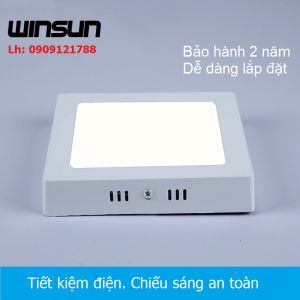 Đèn ốp trần nổi vuông MB016 12W 18W 24W Winsun