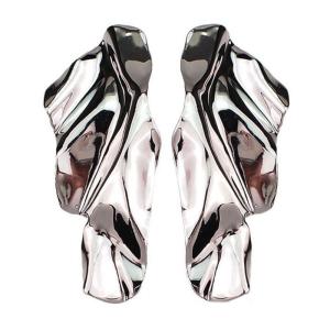 ตุ้มหูแวววาวแนววินเทจแบบกอธิคสุดเก๋ต่างหูทรงเรขาคณิตอุปกรณ์เสริมหูสำหรับนักคิดอิสระ