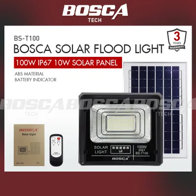 BOSCA Solar Flood Light BS-T 30W 50W 100W 200W 300W IP67 solar flood light remote control Battery Indicator solar panel 5W 8W 10W 18W 25W BS-T30 BS-T50 BS-T100 BS-T200 BS-T300 Hot sale