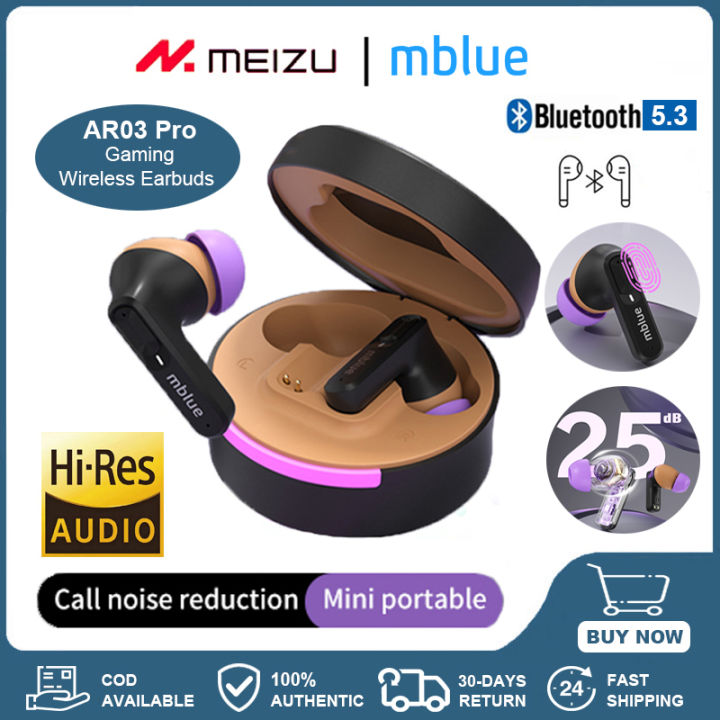 MEIZU mblue AR03 Pro Wireless Earbuds,Low Latency fransmission