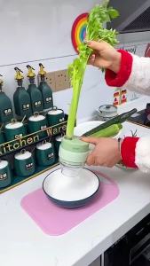 4 IN 1 Portable Electric Slicer /Masher /Garlic Chopper With Peel Function