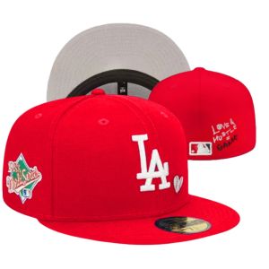 【COD】LA Heart Design Closed cap For Men Fashion backward cap Baseball Cap High Quality