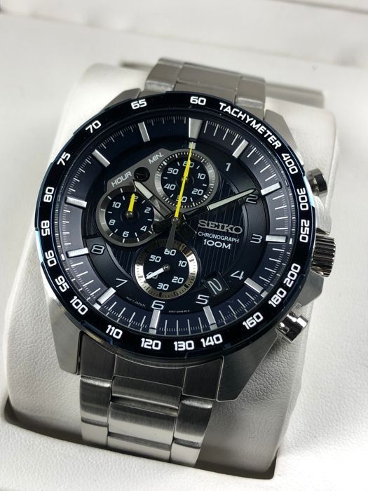 Seiko Motosportz Chronograph Quartz SSB321P1 Men s Watch Lazada