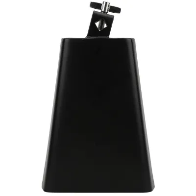 Pikdsg 7 Inch Black Metal Cowbell Cattle Bell Percussion Musical Instrument7 inchFast shipping