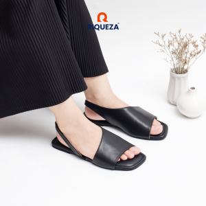Riqueza EDREA Sandal Wanita Teplek Sendal Flat Tali Karet Belakang