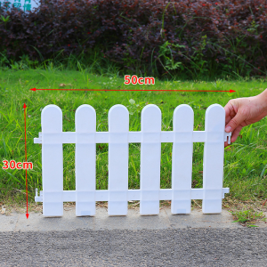 Pagar Putih Pagar Shabby Chic Type 2 / Jual Satuan Dekorasi Pagar Taman Plastik Shabby Chic