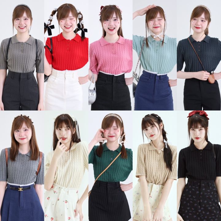 Bemingtop465 Luna Kiss ️ Polo Knitting 🍕🍮 | Lazada.co.th