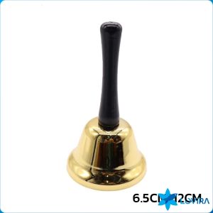 LoviRa Loud Hand Bells for Adults Dinner Bells for Inside Classroom Bell for Food Line Alarm Jingles Ringing