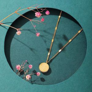 Kalung pria wanita madel paku anti karat dan luntur