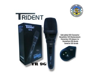 TRIDENT TR-9G PROFESSIONAL WIREDLESS MICROPHONE