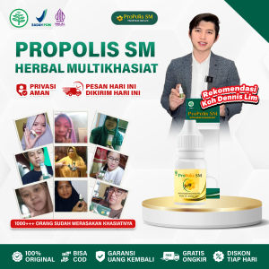 Obat Pembuluh Darah Tersumbat Pengencer Darah Darah Beku Kolesterol Tinggi Dengan Propolis SM
