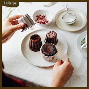 [Hillarys] 6pcs Canele Mold Cake Pan Non Stick Small Canele Molds Muffin Bakeware Cupcake Pan Carbon Steel Pastry Mould Mini Cupcake Holder