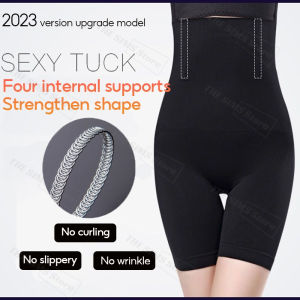 Plus-size belly pants Postpartum Shapewear panties Stomach lift hips high waist boxers Body leggings safety pants for women