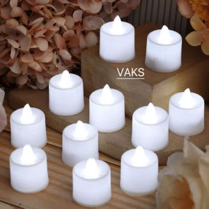 Combo 40 NẾN điện tử màu TRẮNG nhỏ lãng mạn LED cầu hôn đạo cụ đèn trang trí tiệc cưới sinh nhật trang trí bàn decor..v.v