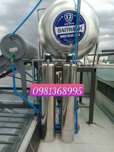 Hệ Thống Lọc Phèn Inox 304 : Phi 220mm Và Phi 250mm - Dùng Van 3 Ngã ( Đơn Giá Trên 1 Cột)