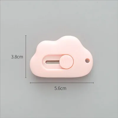 Runenbaoluo dao tiện ích mini hình đám mây cho văn phòng trường học mở hộp cắt giấy và phong bì