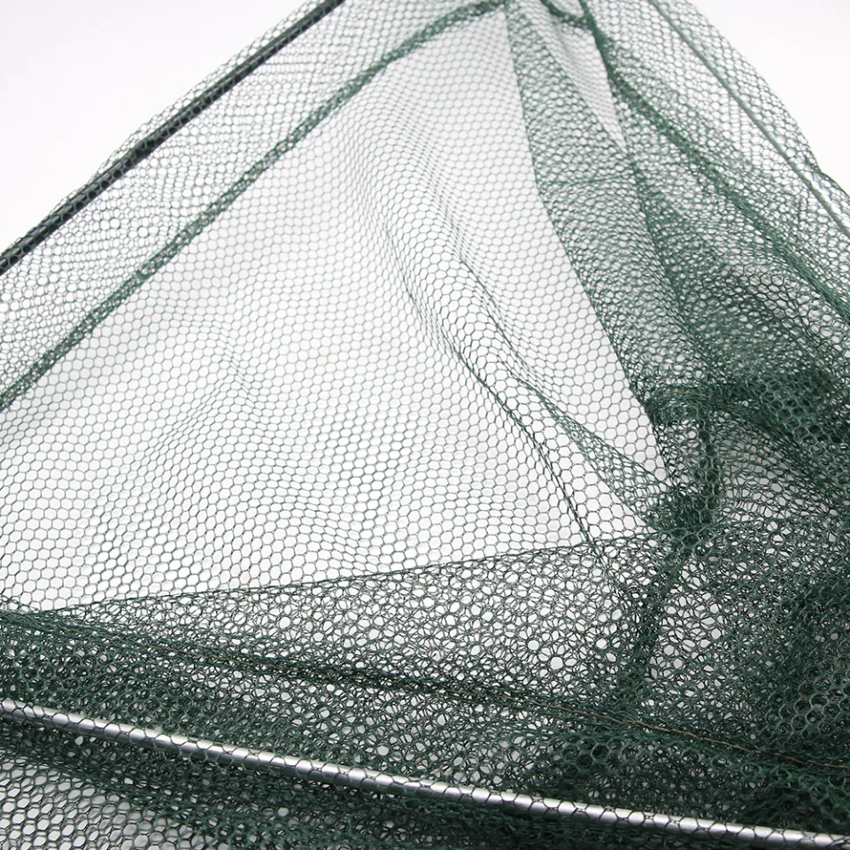 Floating Fishing Net, Rubber Coated Fish net for Easy Catch and