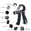 HANDGRIP ADJUSTABLE 5 - 60 KG ALAT LATIHAN OTOT/PENGUAT TANGAN ADJUSTABLE SPRING PORTABLE PELATIH OTOT LENGAN TERMURAH. 