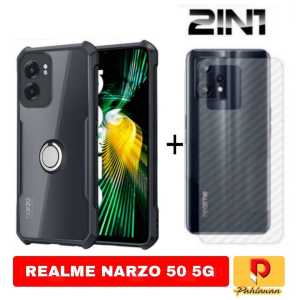 PAKET 2 IN 1 HARD CASE REALME C53 NFC / REALME C55 NFC / REALME NARZO 50 2022 SOFCASE SUPER SLIM EXCELLENT CINCIN RINKG