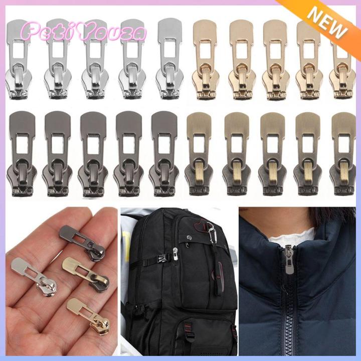 5/10pcs New Design Teeth Rescue Zippers Replacement Universal Instant Fix Zipper Zip Slider