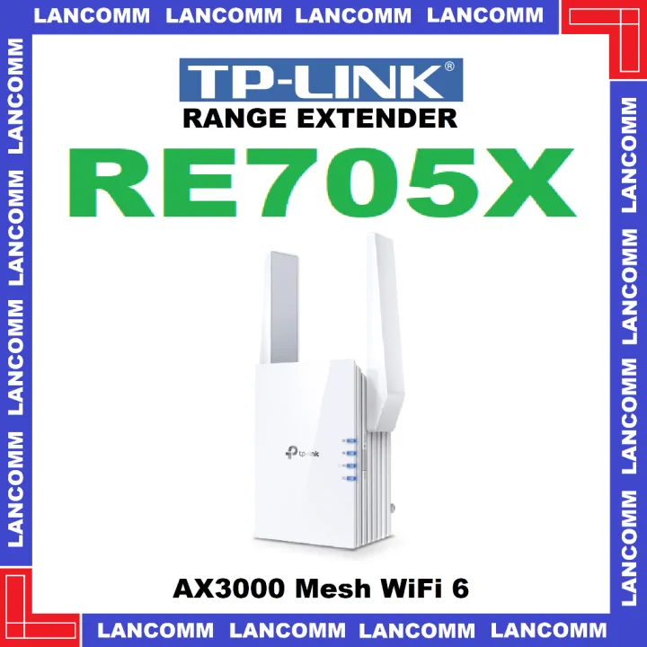 TP-LINK RE705X AX3000 Mesh WiFi 6 Extender
