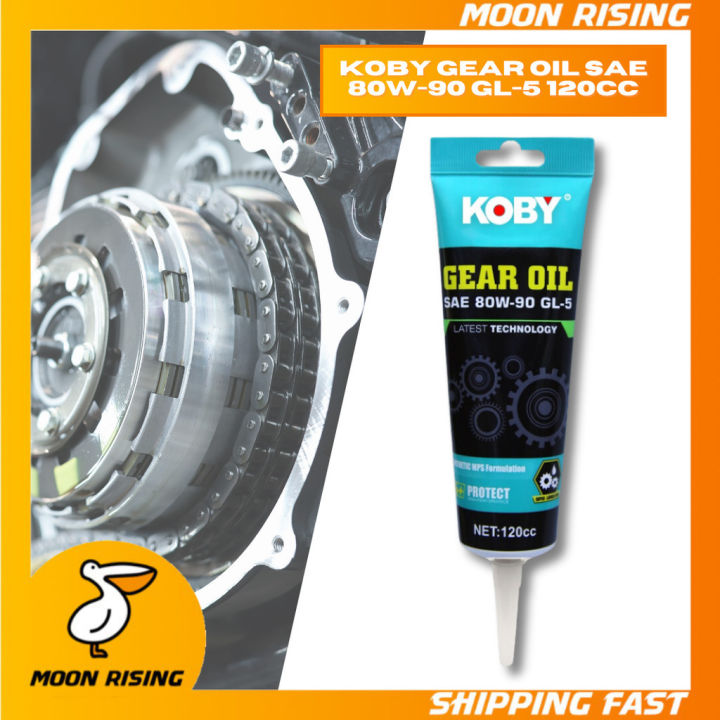 Koby Oil MOTORCYCLE CARE KOBY GEAR OIL SAE-80W-90 GL5 120CC MOTOR CARE SPORTS ...