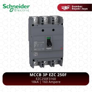 Schneider MCCB NFB Breaker EZC250F 3P 160A 18kA | EZC250F3160