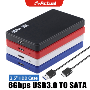Actual【COD】3.0 2.5"inch SATA Casing Hardisk External HDD External Case - HD 2.5inch SATA USB 3.0 External hard Drives