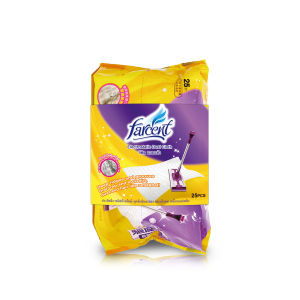 Farcent Magic Diamond Dry & Wet Mop Electrostatic Dust Tissue Wet Cleaning Tissue Antibacterial Mop Lantai