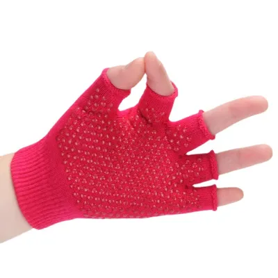Yoga Sports Gloves WorthWhile For Women Men Gym Fitness Non Slip Training Workout Bodybuilding Half Finger Hand Protector