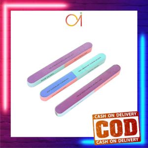 AI-K162 Alat Kikir Kuku 7 Sisi Perawatan Pengkilap Kuku / Nail Buffer 7 Steps Amplas Kikir Nail Art