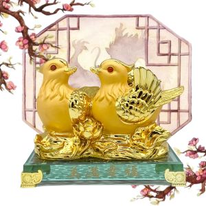 Lucky Charm Chinese Mandarin Duck wedding