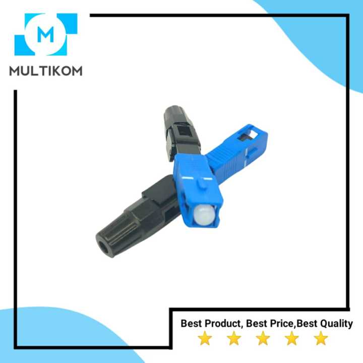 Fast Connector Sc/Upc Fiber Optic / Konektor Sc/Upc Fast Konektor Buaya ...
